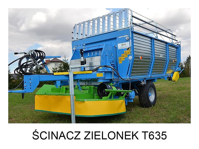 Zamet Ścinacz zielonek T635 / Maehladewagen T635/ T635 greens cutter