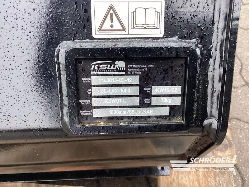 Caterpillar GRABENRÄUMLÖFFEL 1,00 M