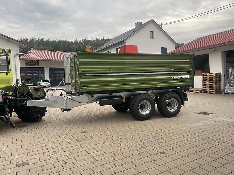 Fliegl TDK 140 Fox Tandemkipper Kipper Anhänger Traktor 2 Achser