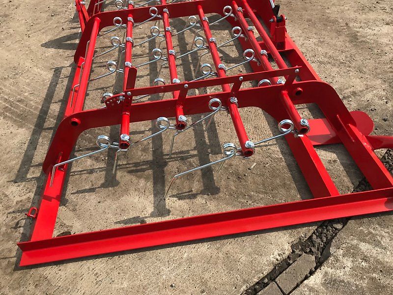 JAR-MET 6m 10mm Zinken Hydraulisch Klappbar Wiesenstriegel