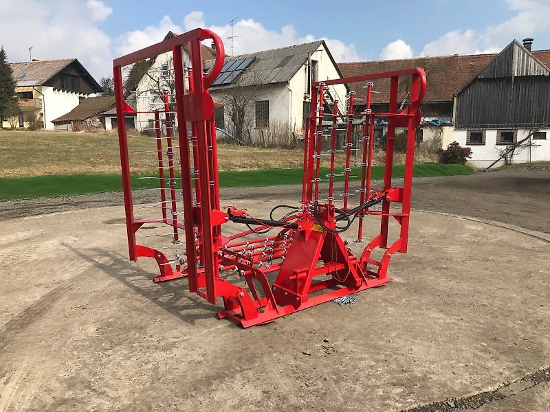 JAR-MET 6m 10mm Zinken Hydraulisch Klappbar Wiesenstriegel