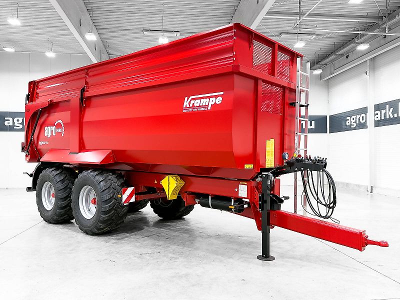 Krampe Big Body 700 Carrier (BB 700) 22 tons capacity, 32,8 m3, 60 cm extension, Made in Germany, premium trailer