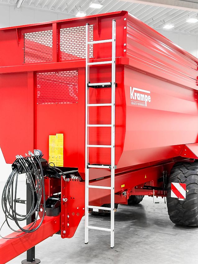 Krampe Big Body 700 Carrier (BB 700) 22 tons capacity, 32,8 m3, 60 cm extension, Made in Germany, premium trailer