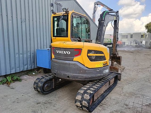 Volvo ECR 58 D rups graafmachine tracked excavator bagge