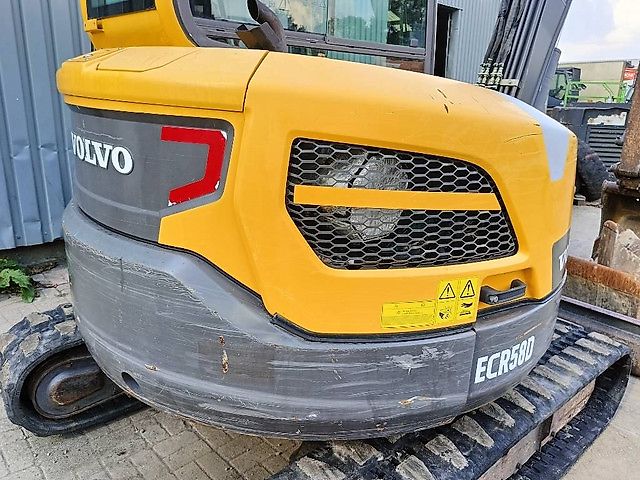 Volvo ECR 58 D rups graafmachine tracked excavator bagge