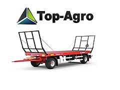 Metal-fach TOP-AGRO Lagerverkauf!!! Ballentransportwagen T014/2 letzte 1 Stk!!!