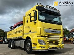 Daf XF 480/HMF 2530 L-CR Kran/Lenk/Lift/Baustoff