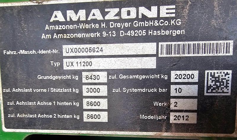 Amazone UX 11200
