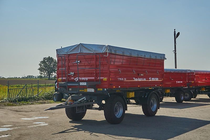 Metal-fach Dreiseitenkipper T711/2 - 10T 2-Achser