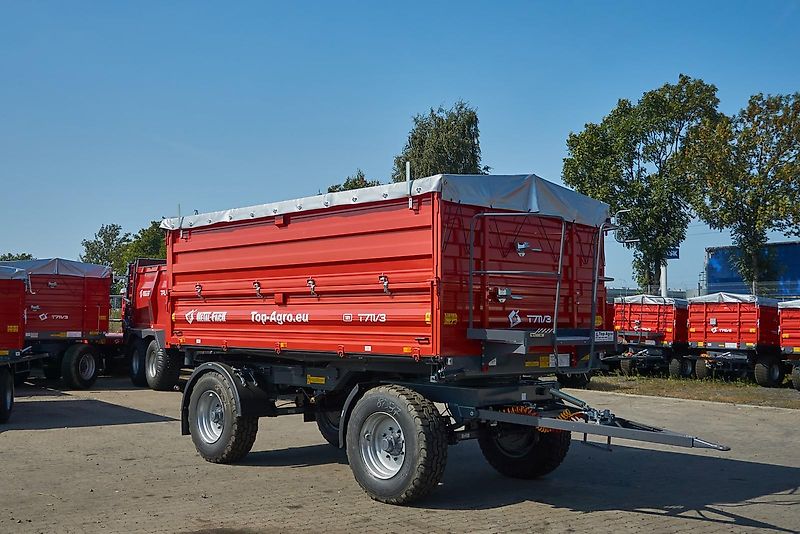 Metal-fach Dreiseitenkipper T711/2 - 10T 2-Achser