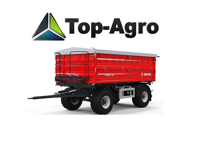 Metal-fach Dreiseitenkipper T711/2 - 10T 2-Achser