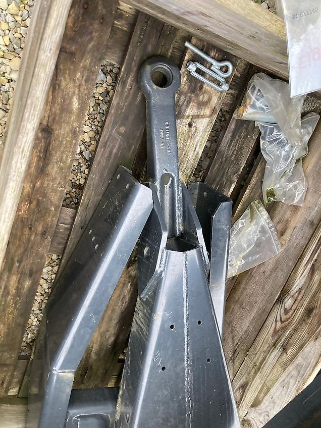 Deutz-Fahr Deichsel Zugöse Zuggabel Z 1040 für Feedmaster, Vicon Feedex