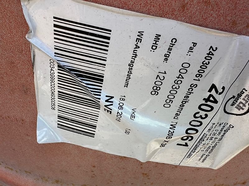 Claas 2 Claas Felgen TW20BX38