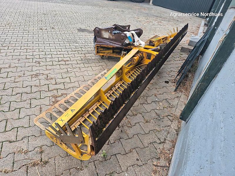 Mähkorb für Bagger 4.4m breit Menke