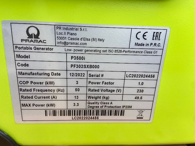 Pramac P3500i