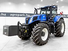 New Holland T8.435 Ultra Command 21/5 50 km/h, axle suspension, cab suspension, IntelliSteer, air brake, Michelin, 6 pair of SCVs, LED