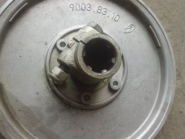 Rabe Doppelriemenscheibe für Kreiselegge, 25,5 cm Durchmesser