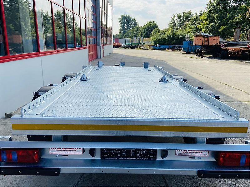 Möslein TMH 2 14 t Tandem- Absetzmuldenanhänger,geschloss