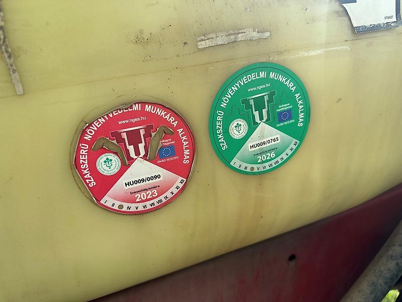 Hardi Commander Plus 2800 Twin Force vontatott légzsákos permetező