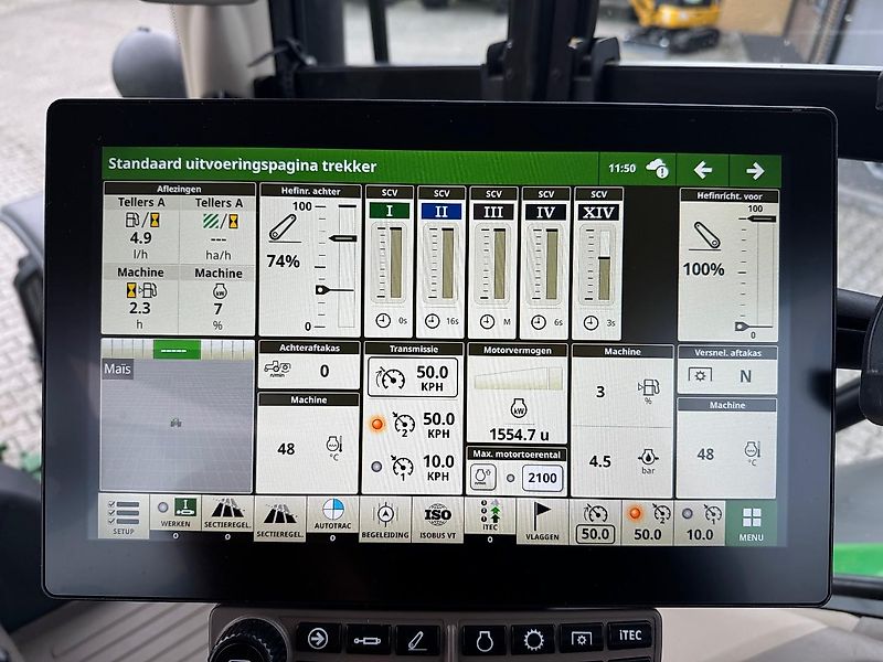 John Deere 6R195 AP 50KM COMMAND-PRO G5-PLUS 2024 1560 UUR!!!