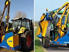 Bomford KESTREL EVO S 5.0 Maaiarm + PROTRIM 1.2 klepelmaaier. DEMO!