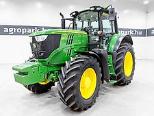 John Deere 6195M UNUSED tractor with full RTK, TLS, air brakes