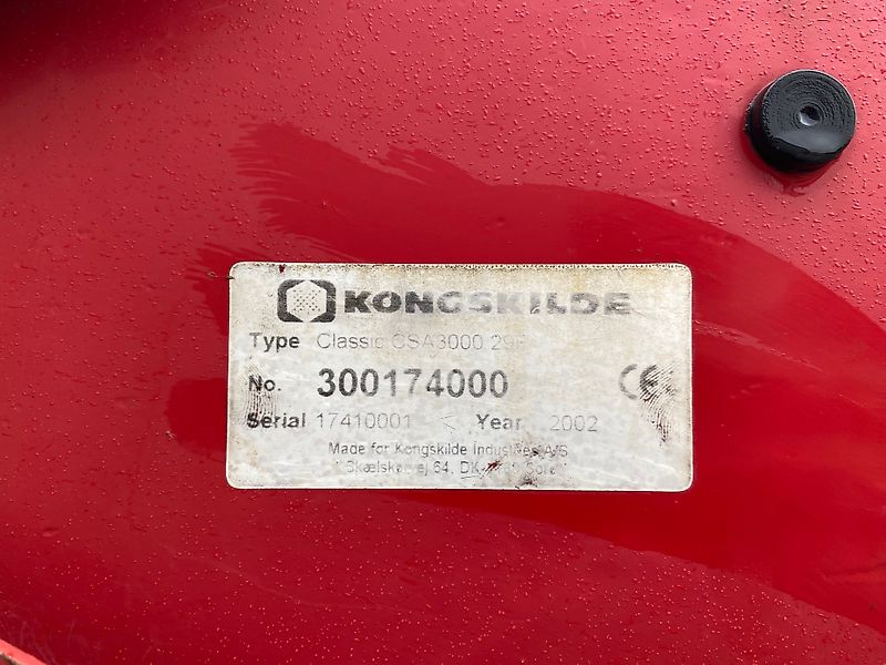 Kongskilde CSA 3000A Demeter Classic zaaimachine