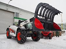 KREATEC Silagebeißschaufel HEAVY für Teleskoplader, mit Hardox 500 Schurfleiste, 3 Lagerpunkten