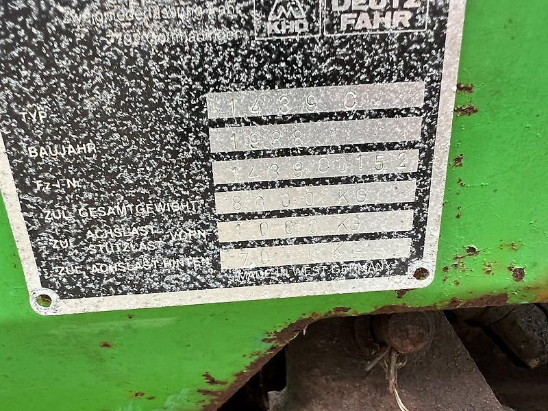 Deutz-Fahr FE 6.37 opraapwagen