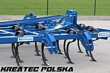 Rolmako Grubber universal / Universalgrubber U 497 gehängte Version  für Saatbettbereitung  und Stoppelbearbeitung mit Zinken SW (Feder 70x12 mm) von 3 m bis 6 m