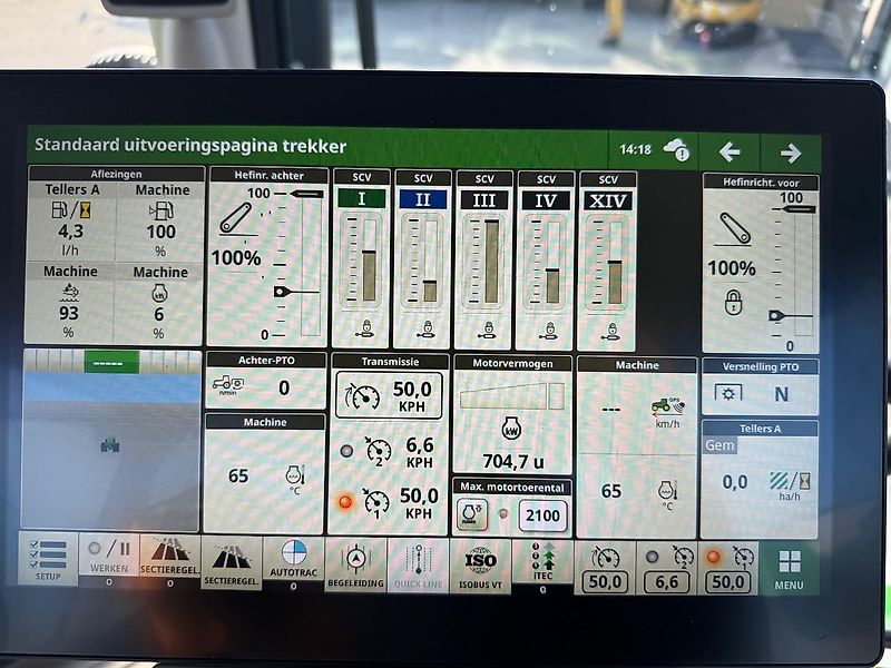 John Deere 6R195 AP 50KM COMMAND-PRO G5-PLUS 2024 705 UUR!!!