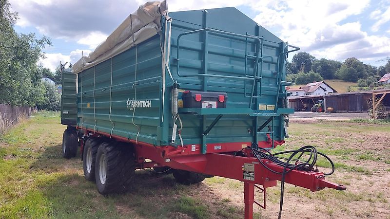 Farmtech TDK 1800, Arbeitsplattform, Plane, durchgehende Bremse, Automatisches Zugmaul,...