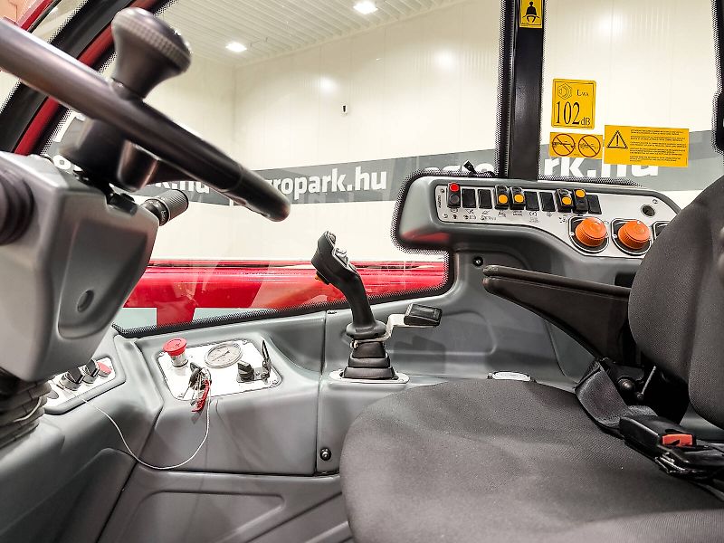 Faresin 9.70 HLS 74 telehandler with 7 ton and 8,8 m capacity, Joystick, pallet fork, bucket, 152 liter pump