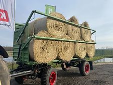 Sieversdorfer Landmaschinen HW80 mit Ballentransportaufbau **MIETE** + Verkauf