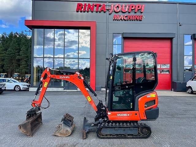 Kubota KX 016-4 / Kallistuvakauha,Liitin,Kuokkakauha ym