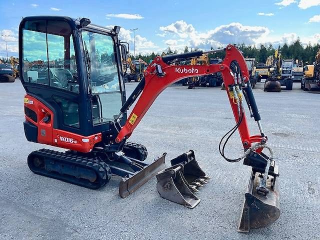 Kubota KX 016-4 / Kallistuvakauha,Liitin,Kuokkakauha ym