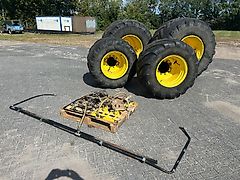 Michelin set wielen, 1050 en 750 inclusief luchtdrukwissel set compleet